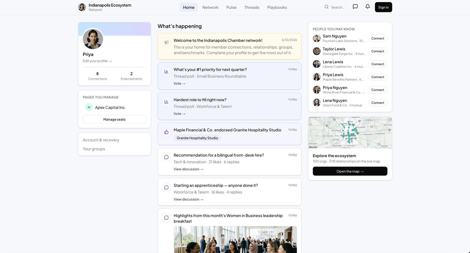 Member network